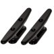thumbnail image 1 of Paquete de 2 tacos de nailon resistentes para muelle, color negro, 4", 1 of 4