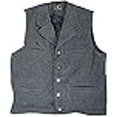 thumbnail image 3 of Wyoming Traders Men's Buckaroo Wool Vest, Charcoal, Medium, 3 of 4