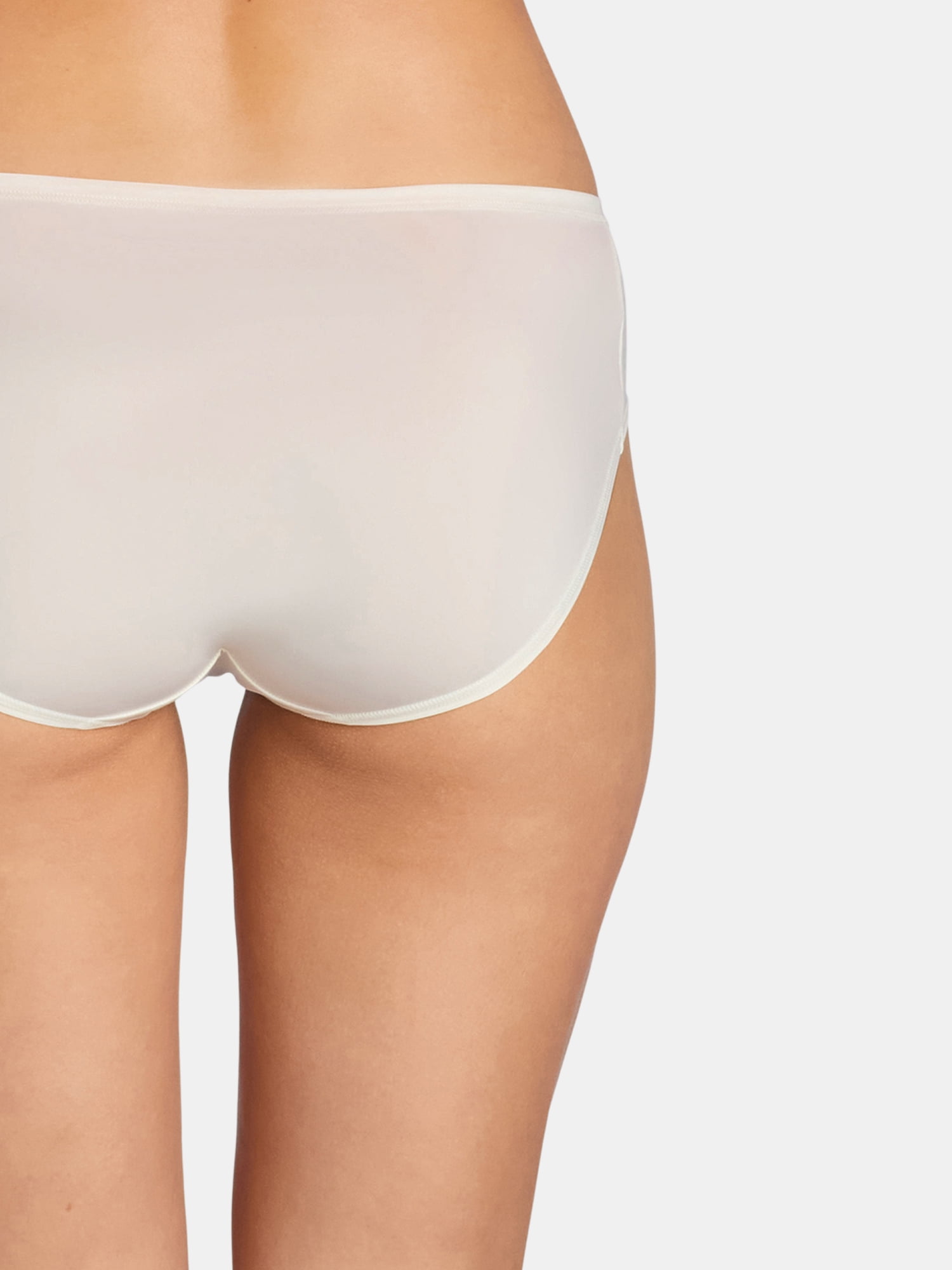 Joyspun Women's Microfiber Hipster Panties, 6-Pack, Sizes XS-3XL