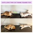thumbnail image 4 of Juego de varitas interactivas ZeyZoo de Cat Toys para gatos de interior, 11 unidades, 4 of 7