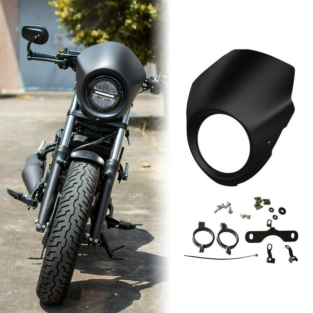 Cubierta De Faro Y Parabrisas Delantero Para Honda Monkey 125 (2018-2023) – Plástico ABS, Resistente Al Viento Y A La Lluvia, Disponible En Negro, Rojo, Amarillo Y Azul