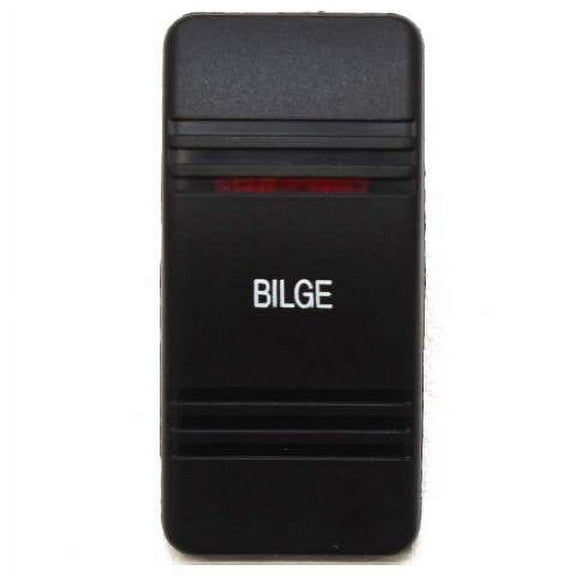 Carling Boat Rocker Switch Cover 164728 | Bilge Black Actuator