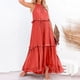thumbnail image 3 of WILLBEST Vestidos Floreados para Mujer, Vestidos Largos de Verano para Mujer 2024, Vestido Maxi sin Mangas, Vestido Casual Fluido con Volantes de Verano Grande, 3 of 3
