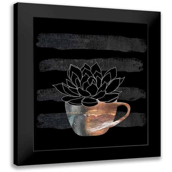 Longfellow Designs 20x23 Black Modern Framed Museum Art Print Titled - Scandiplant