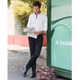 thumbnail image 6 of sogami Men's Wrinkle-Resistant Long Sleeve Dress Shirt Stretch Casual Shirt, 6 of 6