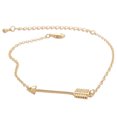 thumbnail image 4 of SUSHANG Simple Arrow Bracelet Creative Retro Fashion Alloy Womens Bracelet Anklet Jewelry Gift Chain Bracelets, 4 of 7