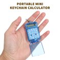 thumbnail image 4 of calculadoras de llavero, calculadoras de bolsillo, llavero, mini calculadoras portátiles para estudiantes, 4 of 7