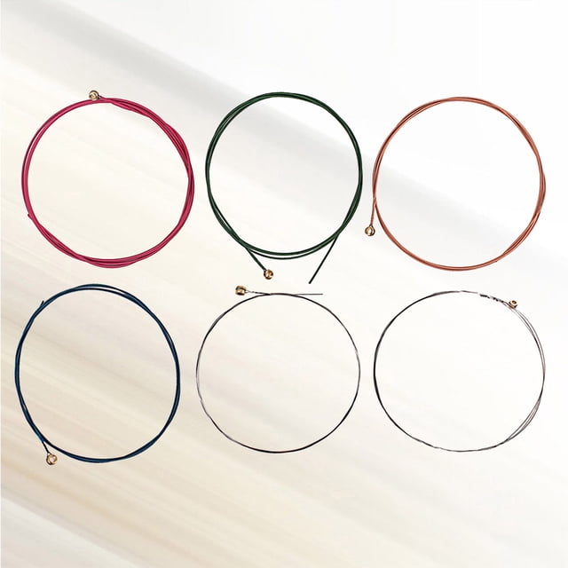 CTIRCHIU 1 Set Spare Guitar Strings Colorful Metal Tight String Winder Technology For Guitar Accessories Men