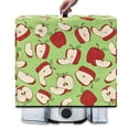 thumbnail image 2 of ZIATUBLES Apple Print Juicer Cover Canvas Kitchen Appliance Dust Cover with Top Handle Stain-Resistant Fruit-Themed Countertop Decor Accessories, Size L, 17 "W x 11 "D x 15 "H, 2 of 7