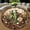 Christmas Cucumber Pickle, variant on Round Area Rug, City of Star Light Non-Slip Floor Mat, Soft Washable Carpet for Living Room Bedroom Decor 24 Inch