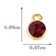 thumbnail image 3 of Venta al por mayor de exquisitos dijes de piedra natal de cristal de 9x7 mm para hacer collares, pulseras, pendientes, joyas, colgantes pequeños coloridos, 10 piezas, 3 of 5