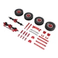 thumbnail image 2 of Metal Assembly RC Car Upgrade Kit Steering Parts Reinforced Construction for MN82 MN82S 112 Off Road Model Hobbyists, 2 of 8