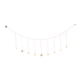 thumbnail image 1 of Bohemian Star Garland Decor Colgando Decoraciones de pared Colgante Decorativo Arte de pared con cadenas para Cafe Sala de estar Apartamento, 1 of 9
