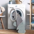 thumbnail image 4 of Linon Home Décor Washable Cayden Area Rug or Runner Collection, Ivory and Blue, 2' x 8', 4 of 8