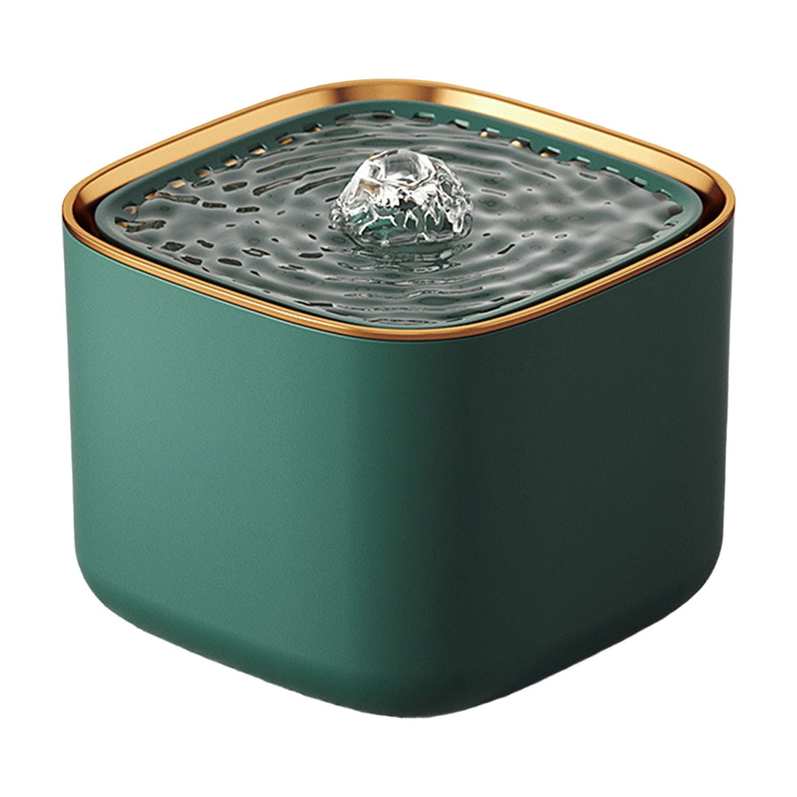 Opvise Pet Water Dispenser Multiple Filters Silent Design Plug-in Type Automatic Pet Dog Cat Water Fountain Pet Supplies White