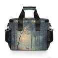 thumbnail image 7 of FORMRS Insulated Cooler Bag 24 Cans Capacity Soft Leakproof Lunch Box with Side Pockets, Retro Forest, 7 of 7