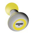 thumbnail image 1 of Vogacara Mini masajeador eléctrico de bajo ruido, masajeadores corporales de tejido profundo resistentes al desgaste, herramienta de masaje de Protección de la piel Amarillo, 1 of 6