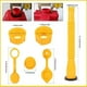 thumbnail image 2 of Xihbxyly Kit de Repuesto para Boquilla de Tanque de Gasolina, Diseño Antiderrames, Material Hdpe, Manguera Flexible, Longitud de 8.1 Pulgadas, Compatibilidad Universal, Bidones de Aceite con Abertura, 2 of 7
