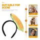 thumbnail image 4 of Diadema de maíz, adorable diadema de vegetales, adorno para el cabello con forma de maíz, 4 of 7