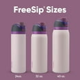 Owala FreeSip 24oz Insulated Stainless Steel Water Bottle, BPAFree