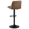 thumbnail image 4 of Bouclair Tabouret de Bar en Similicuir Beige et Métal, 4 of 10