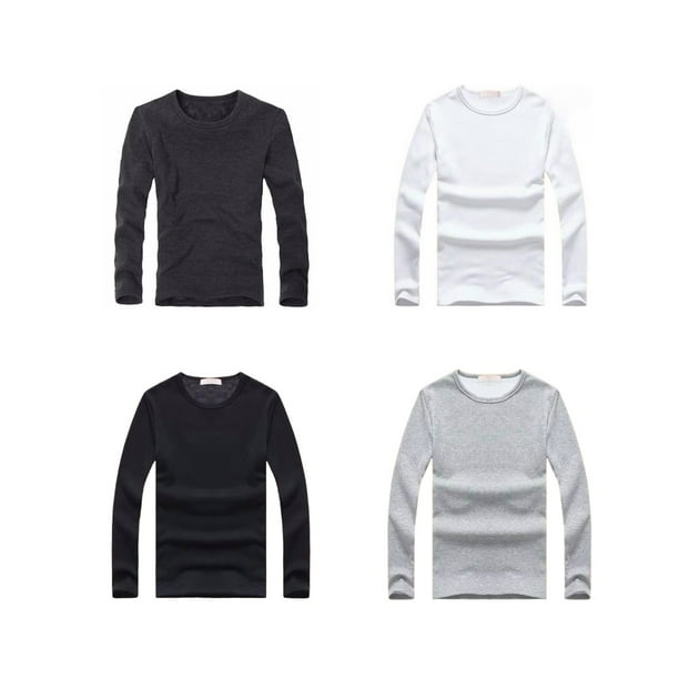 Male Thermal Underwear Long sleeve Winter Warm keeping Fashion T
