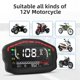 thumbnail image 5 of Tablero Digital para Motocicleta Panel Universal LED LCD VelocíMetro CuentakilóMetros 1,2,4 Cilindros, 5 of 5