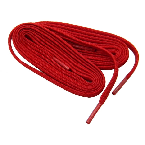 Scarlet Red 63 Inch 160 cm Long lasting Narrow style flat oxford boot