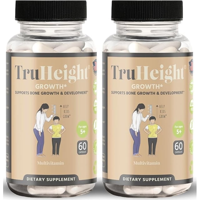 Suplemento TruHeight Growth Capsules para niños y adolescentes mayores de 5 años