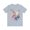 Light Blue, variant on Butterfly Graphic Unisex 100 Cotton Lightweight Vintage Floral Design Jersey Tee 32