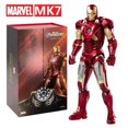 thumbnail image 1 of ZD Toys-figuras de acción de la serie Marvel Iron Man, MK1, MK2, MK3, MK4, MK5, MK6, MK7, MK42, MK43, MK50 Fivean unisex, 1 of 2