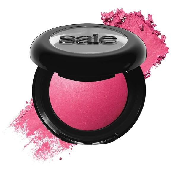 Colorete en polvo Saie SuperSuede horneado sin talco Amore, 3 ml