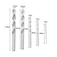 thumbnail image 4 of Extractor de tornillos y broca para mano izquierda, 11 piezas HHS, brocas para tornillos rotos y pernos de fijación para extractor de sujetadores extraídos, herramienta de extracción, 4 of 5