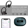 thumbnail image 3 of Audífonos TWS VAK TI8S gancho Bluetooth con indicador LED MANOS libres, 3 of 5