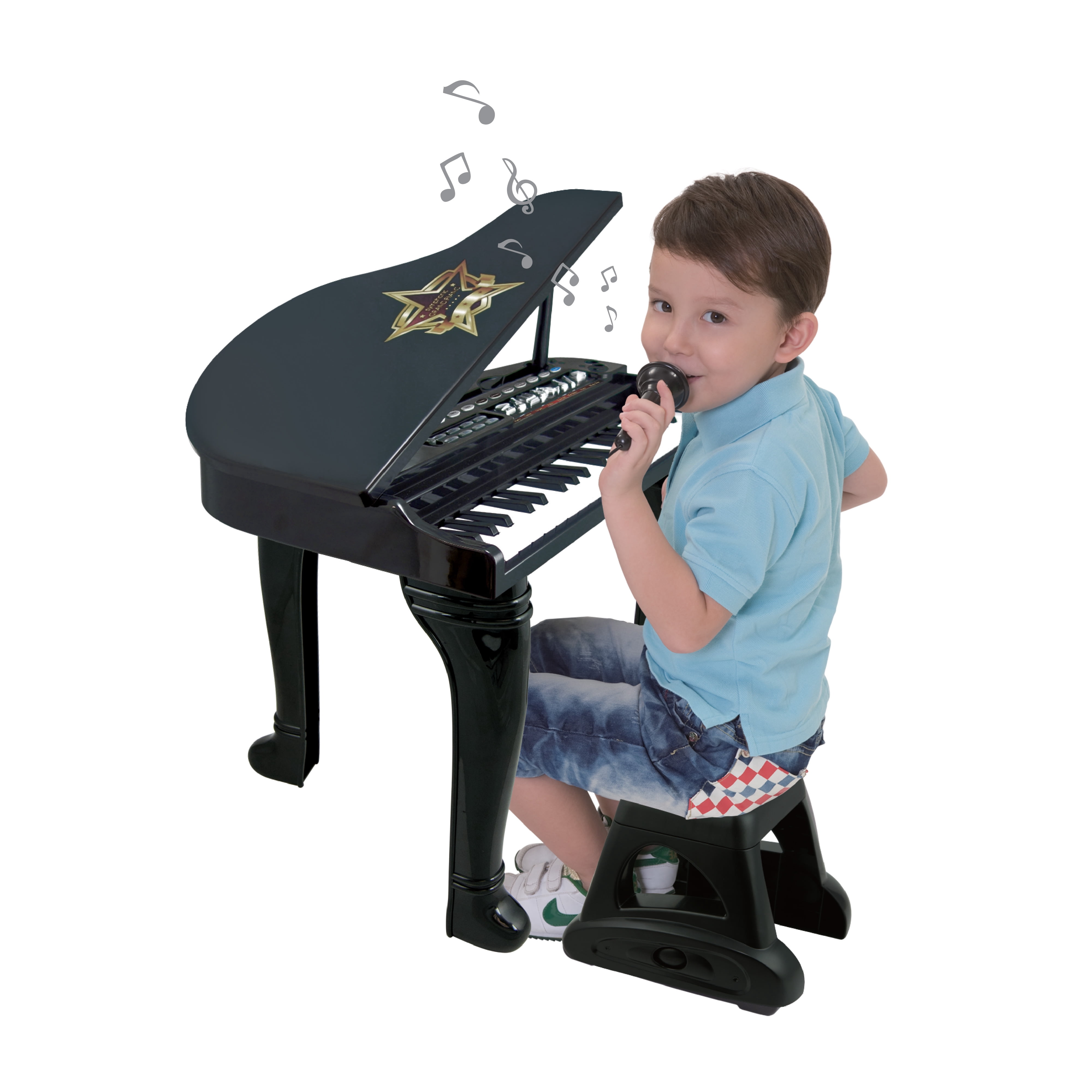 Winfun Symphonic Grand Toy Piano Set With Stool  (3 Pieces)