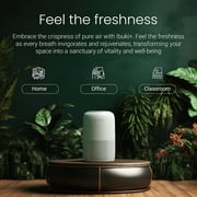 Miko Ibuki + Air Purifier for Large Room up to 1200 Sqft - H13 True HEPA Air Cleaner for Pet Hair, Odors, Dust, Pollen for Home