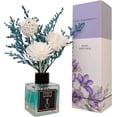 thumbnail image 1 of Lavender Reed Diffuser 50mL/1.7 oz - Essential Oil Diffuser for Home, Room, Bathroom & Christmas Decor | Elegant Home Decor Oil Diffuser for Soothing Relaxing Aroma, 1 of 7