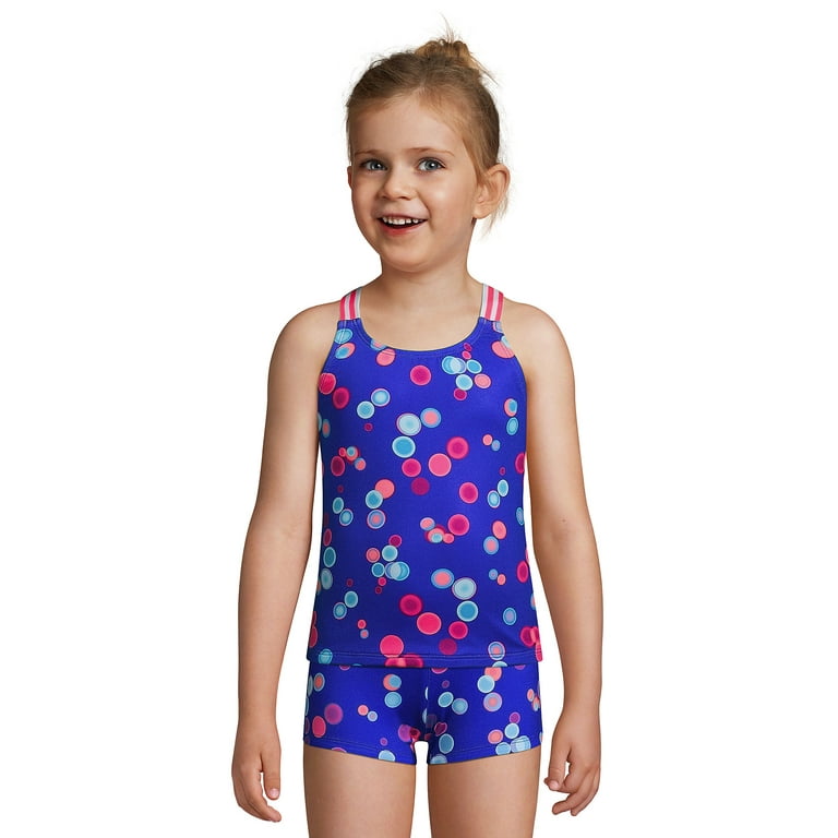 Lands end shop little girl swimwear