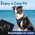 thumbnail image 2 of Arnés para perros Rabbitgoo No Pull, a cuadros azules, para perros pequeños, 2 of 6