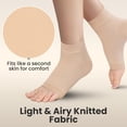 thumbnail image 3 of Ankle Compression Sleeve 30mmHg L Unisex Beige 20 For swelling 20-30 mmHg, 3 of 5