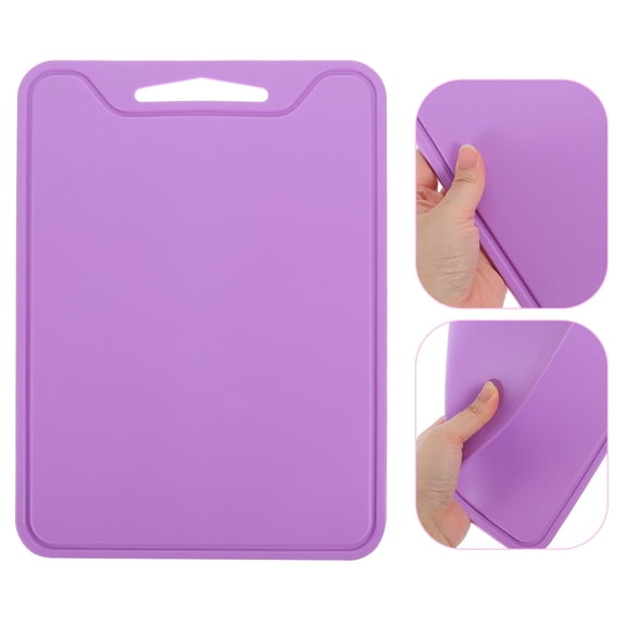 Uonlytech Foldable Silicone Kitchen Cutting Board Easy to Clean Non- Chopping Board in