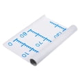 thumbnail image 3 of Altura Gráfico Regla Crecimiento Gráfico 180cm Métrica Medida PVC Autoadhesivo Medidas Entrega Regla Pegatina Indicador con Transferencia Película para Medir Altura, Claro Azul, 3 of 5