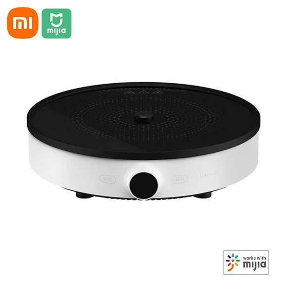 Mijia Induction Cooker 2 OLED Screen 2100W Induction Cooktop Countertop Burner Electric Induction Hob NFC Connection Mijia App Precise Control
