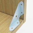 thumbnail image 4 of Pack de 20 cantoneras, escuadras para muebles, conectores angures, fabricados en metal 70 x 70 x 18 mm Zulema Código de ángulo, 4 of 8