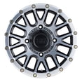 thumbnail image 2 of Black Rhino Powersports Cast Aluminum Rim BLLPZ 14X7 4X137 SGL-BLK-MACH 36MM, 1470LPZ364136F06, 2 of 4