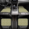 thumbnail image 6 of Uemuo Car Floor Mats - Daisies Flowers Pattern Carpet Floor Mats for Cars, Auto Accessories Front & Rear Car Floor Foot Mat Sets of 4 Pieces, 6 of 6