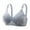 Bras Gray Clearance, variant on Padded Bras for Women, Women's Embroidered Glossy Comfortable Breathable Bra Underwear No Rims, Backless Bra for Large Breasts