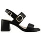 thumbnail image 1 of Sandalia Mujer Aria By Eh! Casual Tacon Ajustable negro 23, 1 of 4