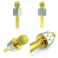 thumbnail image 3 of Yeacher Wireless Microphone for Singing Recording with Colorful LED Lights Handheld BT Microphones Kids Karaoke Microphone Home KTV Player for Home Party 5 Variable Sounds, 3 of 7