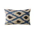thumbnail image 5 of Plutus Brands Blue Plutus Color Stitched Dot Luxury Throw Pillow 22 in x 22in, Double Sided 22" x 22", 5 of 9